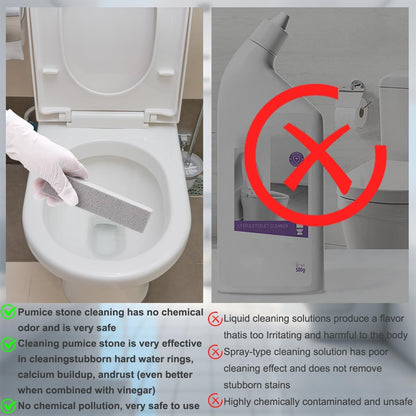 Pumice Stone for Cleaning Toilets, Bathtubs, Grills, Swimming Pools, Sinks