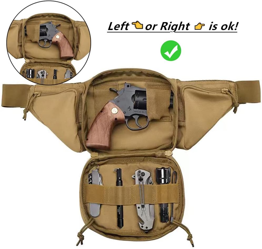TACTICAL CONCEALED CARRY FANNY BAG