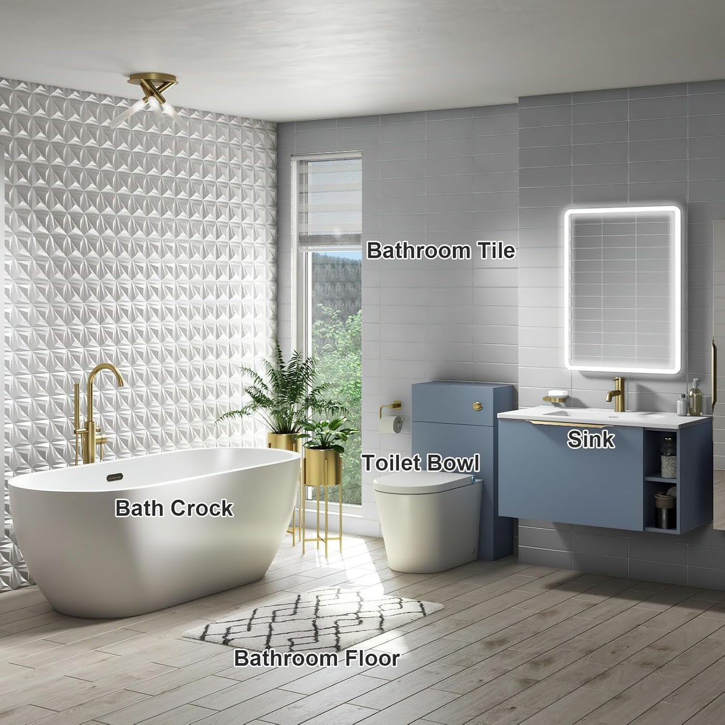 Pumice Stone for Cleaning Toilets, Bathtubs, Grills, Swimming Pools, Sinks