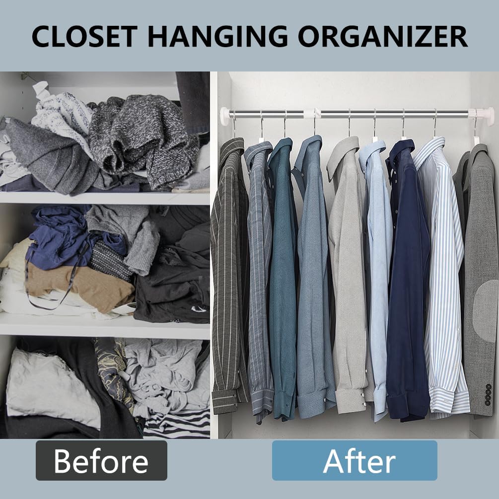 This Telescopic Rod Is Solving America's #1 Home Organization Problem"